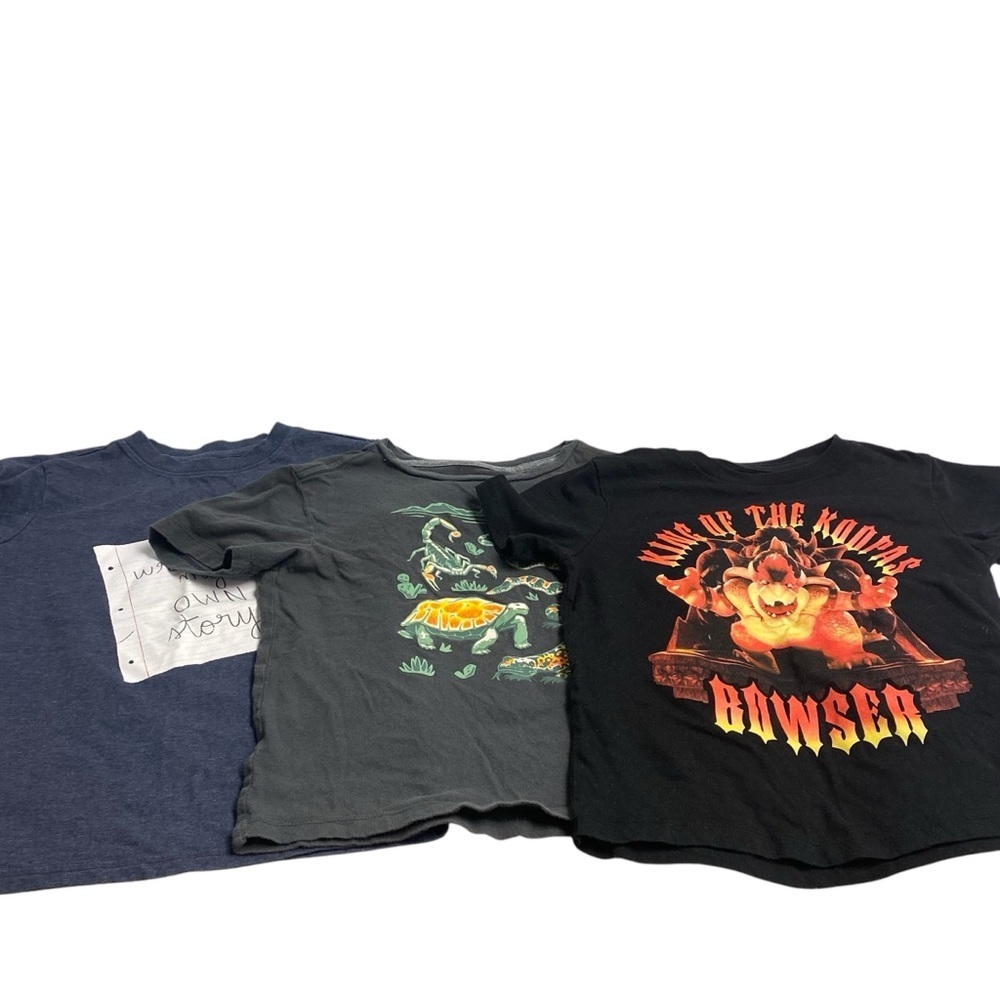 Nintendo Super Mario Old Navy Cat & Jack Boys Short Sleeve Graphic Tee Sz S- 6/7 - Picture 7 of 11
